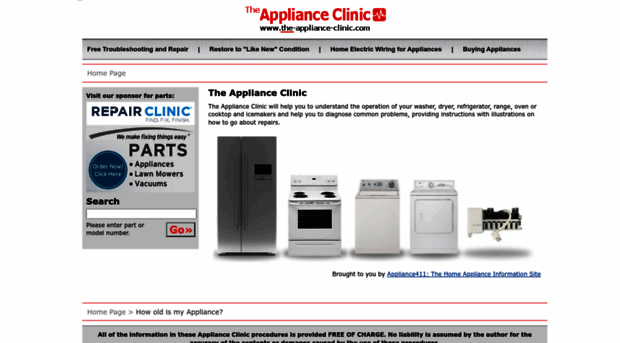 the-appliance-clinic.com