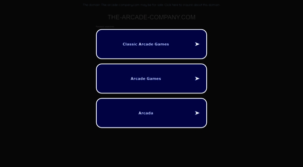 the-arcade-company.com