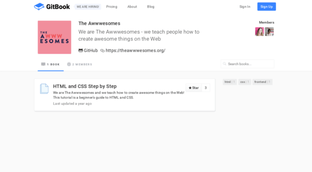 the-awwwesomes.gitbooks.io