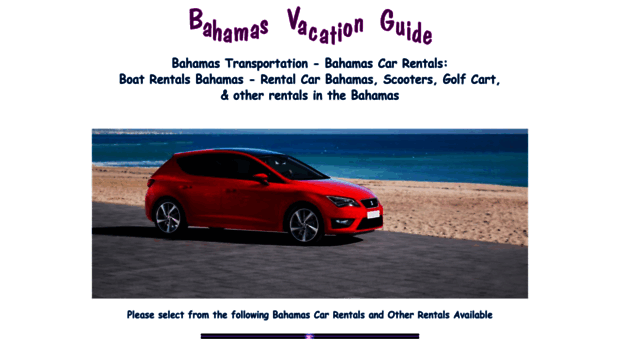 the-bahamas-car-rentals.com