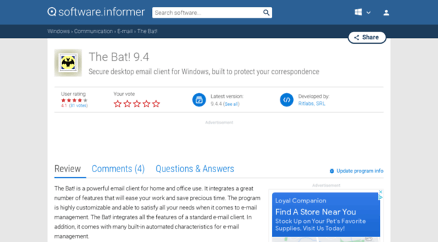 the-bat.software.informer.com