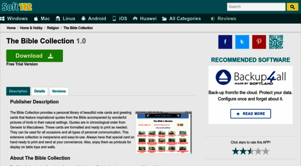 the-bible-collection.soft112.com