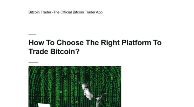 the-bitcointrader.com