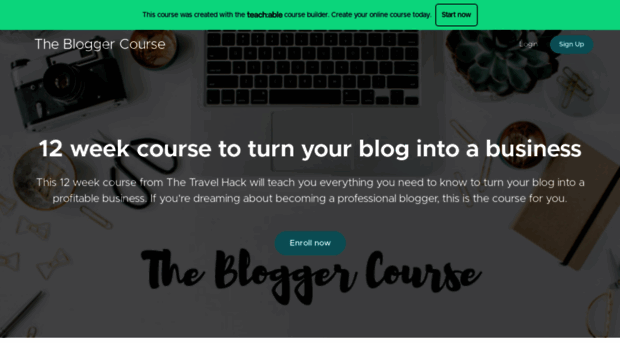 the-blogger-course1.teachable.com