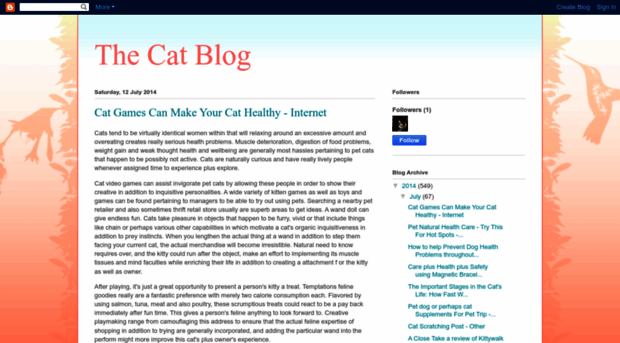 the-cat-blog.blogspot.com