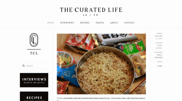the-curated-life.com
