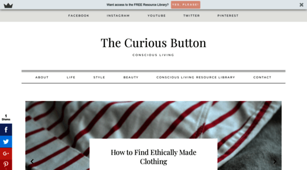 the-curious-button.com