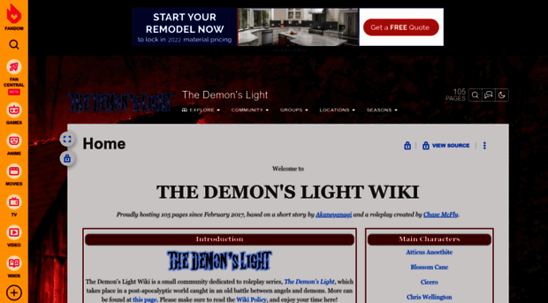 the-demons-light.wikia.com