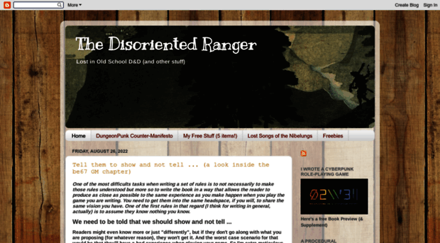 the-disoriented-ranger.blogspot.de