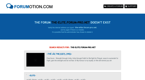 the-elite.forum-pro.net