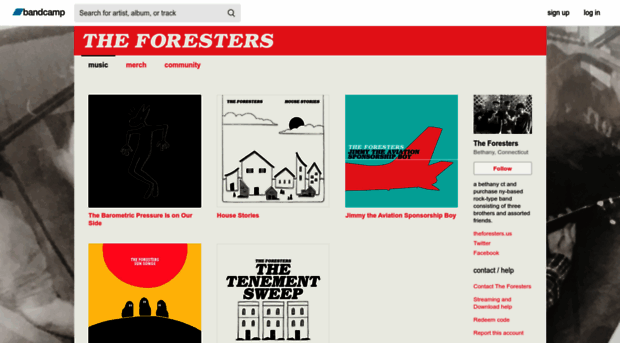 the-foresters.bandcamp.com