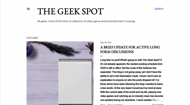 the-geek-spot.blogspot.com