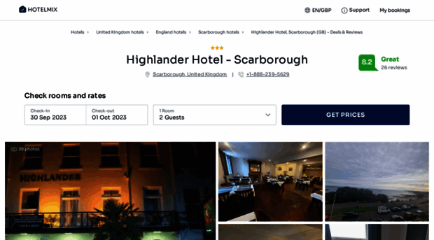 the-highlander-hotel-scarborough.hotelmix.co.uk