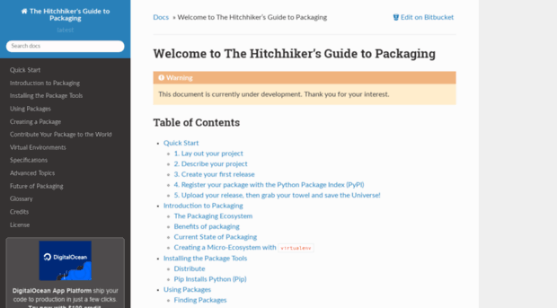 the-hitchhikers-guide-to-packaging.readthedocs.io