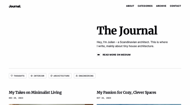 the-journal-template.webflow.io - The Journal — Webflow HTML web ...