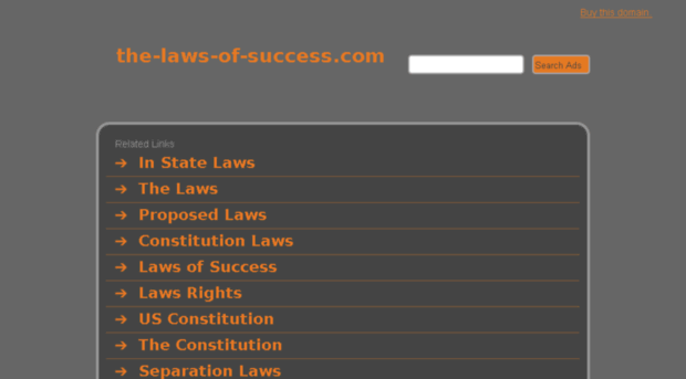 the-laws-of-success.com