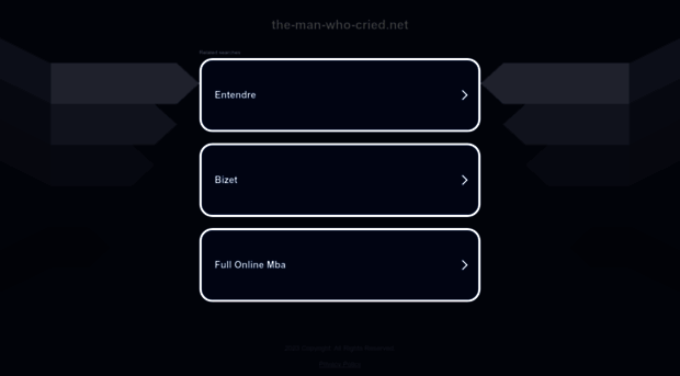 the-man-who-cried.net