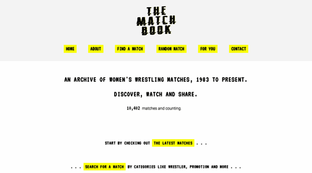 the-match-book.com