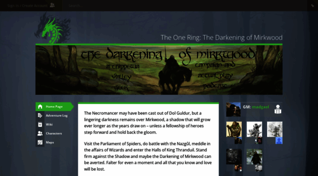 the-one-ring-the-darkening-of-mirkwood.obsidianportal.com