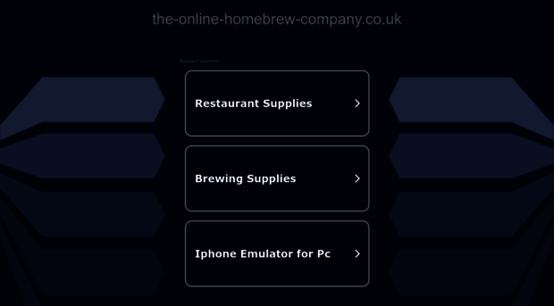 the-online-homebrew-company.co.uk