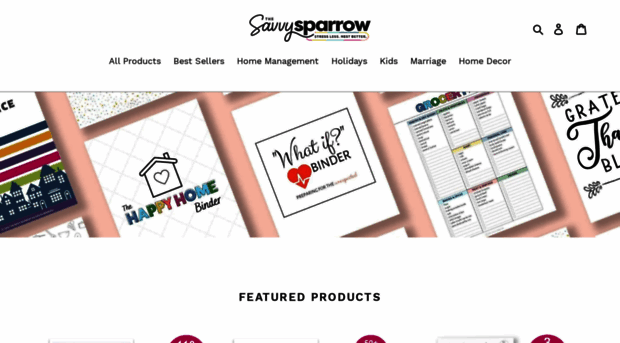 the-savvy-sparrow.myshopify.com