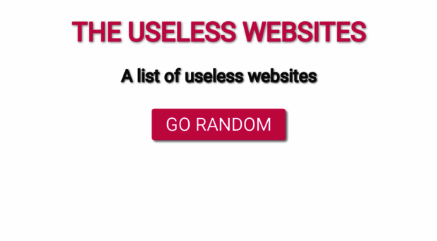 the-useless.website