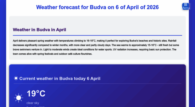 the-weather-in-budva.com