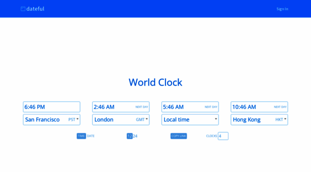 the-world-clock.com