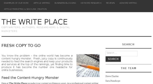 the-write-place.co.uk