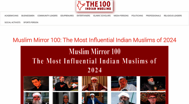 the100indianmuslims.com