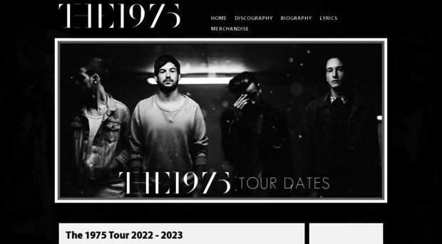 the1975tourdates.com