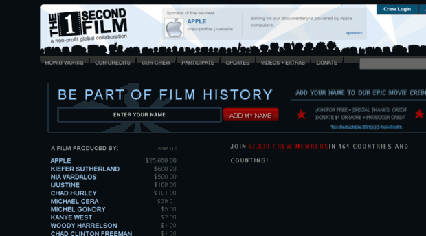 the1secondfilm.com