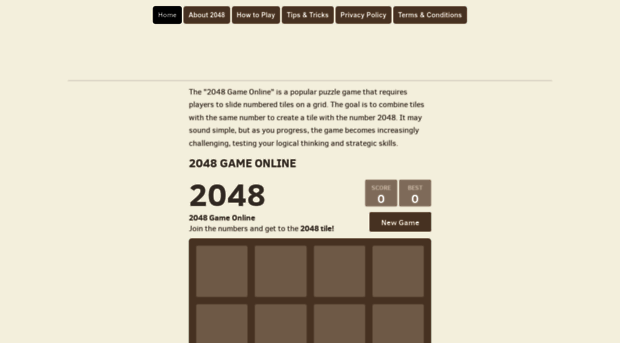 the2048game.in