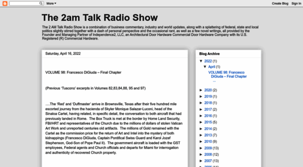 the2amtalkradioshow.blogspot.com