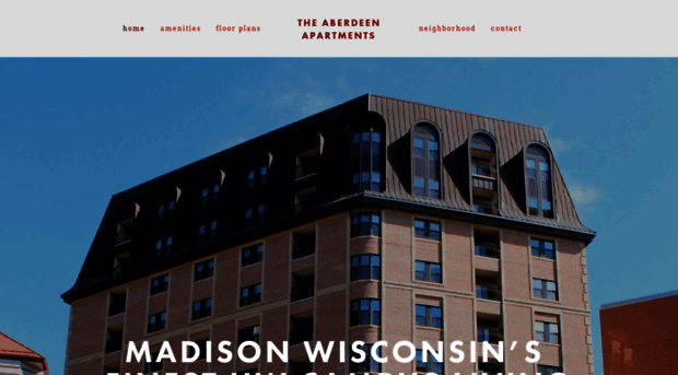 theaberdeenapartments.com