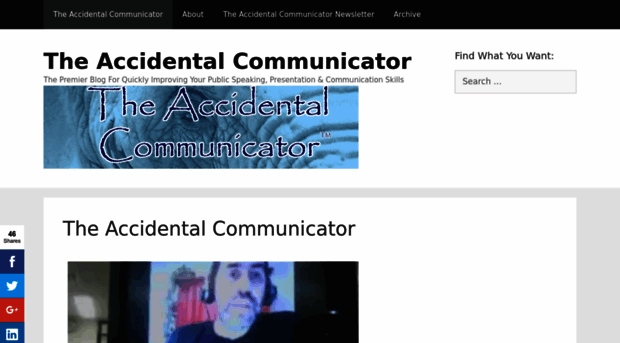 theaccidentalcommunicator.com