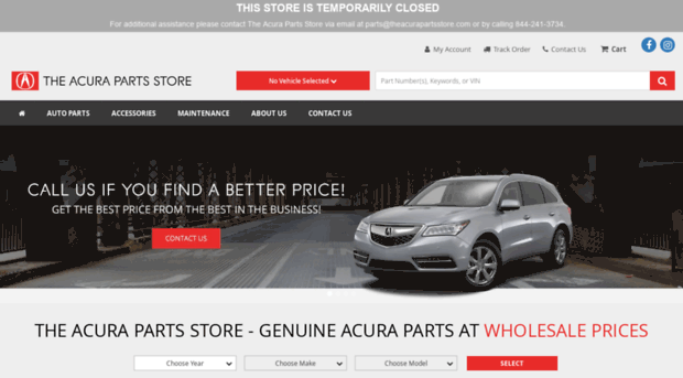 theacurapartsstore.com