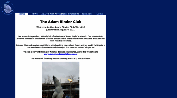 theadambinderclub.com