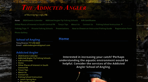 theaddictedangler.com