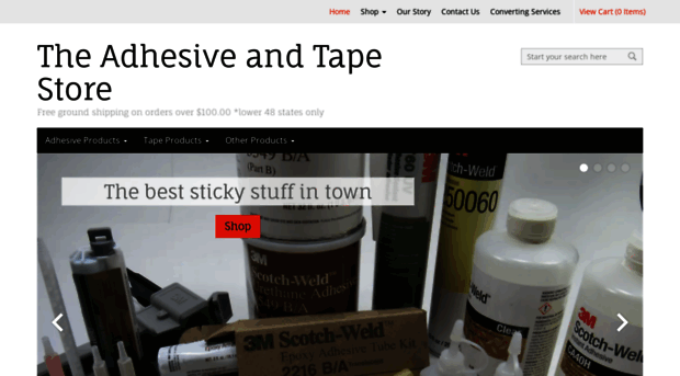 theadhesiveandtapestore.com