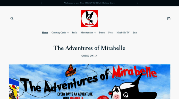 theadventuresofmirabelle.com