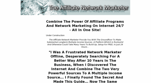 theaffiliatenetworkmarketer.com