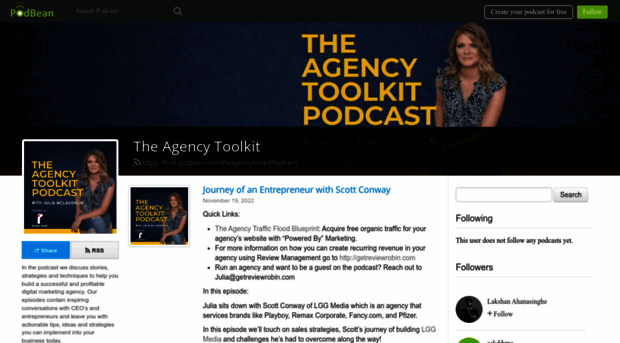 theagencytoolkit.podbean.com