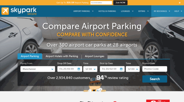 theairportparkingcompany.com