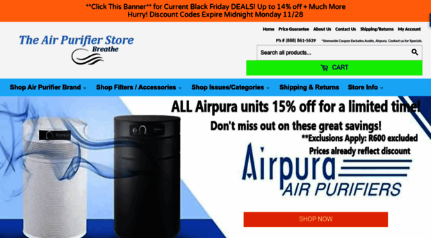 theairpurifierstore.com