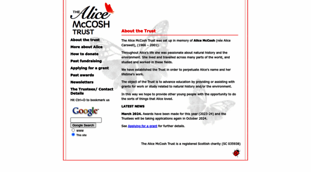 thealicemccoshtrust.org.uk