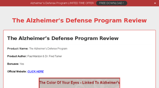 thealzheimersdefenseprogramreview.com