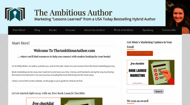 theambitiousauthor.com