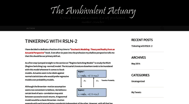 theambivalentactuary.wordpress.com