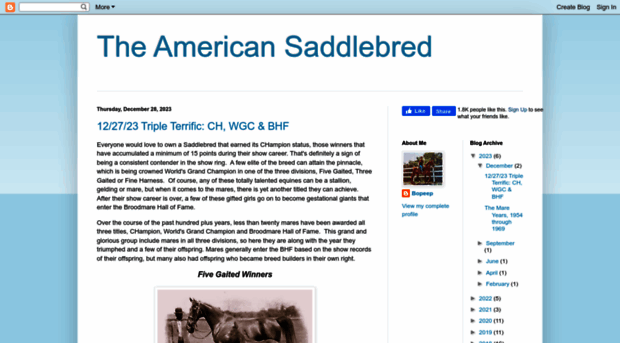 theamericansaddlebred.blogspot.com